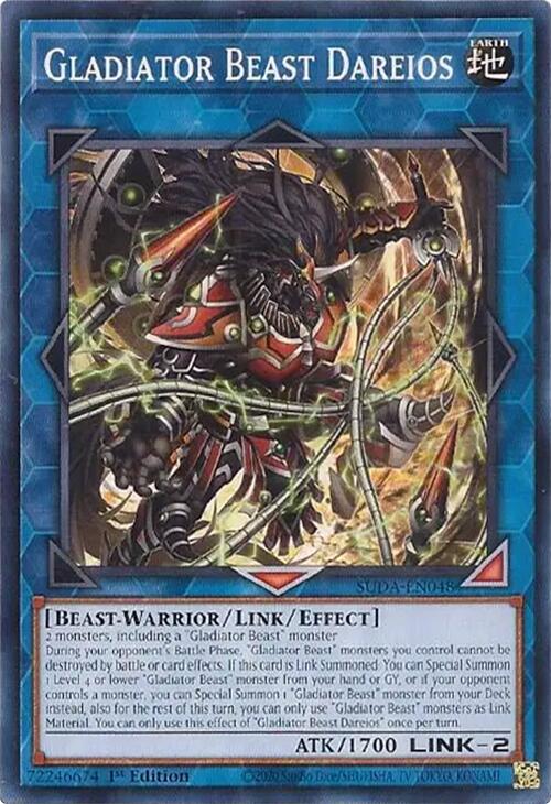Gladiator Beast Dareios [SUDA-EN048] Common | Rock City Comics