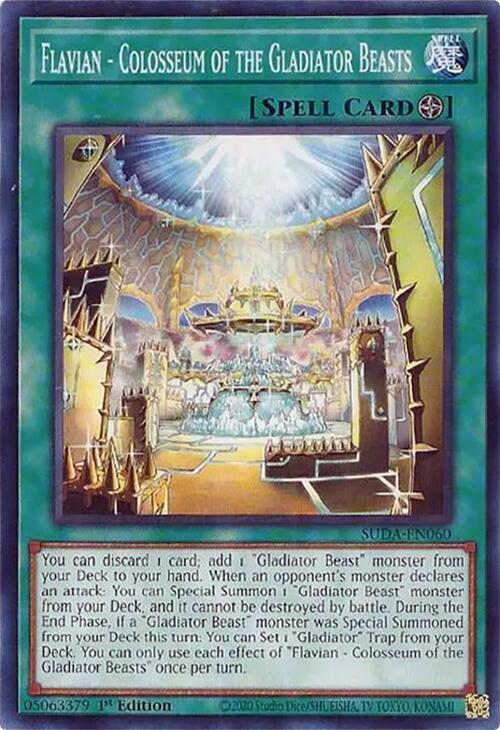 Flavian - Colosseum of the Gladiator Beasts [SUDA-EN060] Common | Rock City Comics