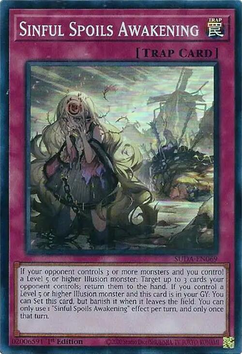 Sinful Spoils Awakening [SUDA-EN069] Super Rare | Rock City Comics