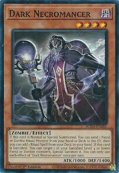 Dark Necromancer [SUDA-EN081] Super Rare | Rock City Comics