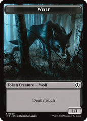 Wolf (0009) // Wolf (0018) Double-Sided Token [Innistrad Remastered Tokens] | Rock City Comics