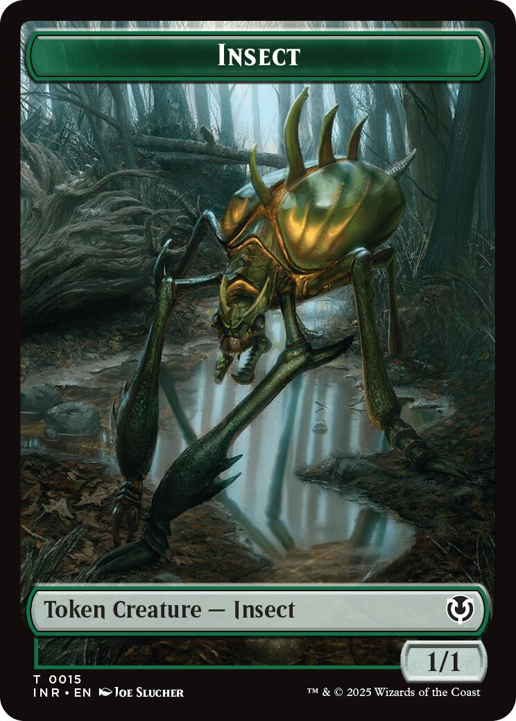 Insect // Spider Double-Sided Token [Innistrad Remastered Tokens] | Rock City Comics