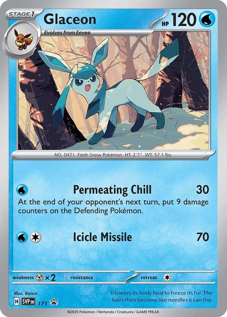 Glaceon (SVP171) [Scarlet & Violet: Black Star Promos] | Rock City Comics