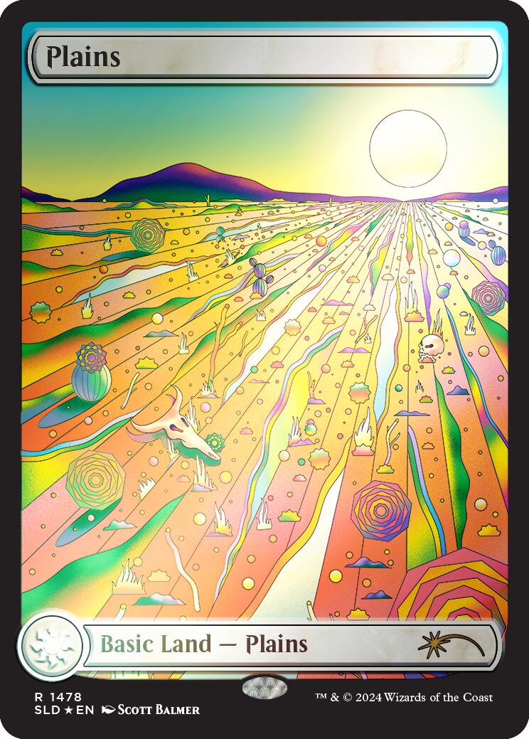 Plains (1478) (Rainbow Foil) [Secret Lair Drop Series] | Rock City Comics