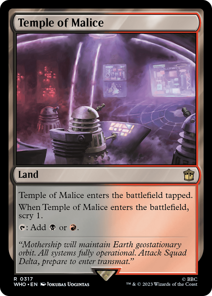 Temple of Malice [Doctor Who] | Rock City Comics