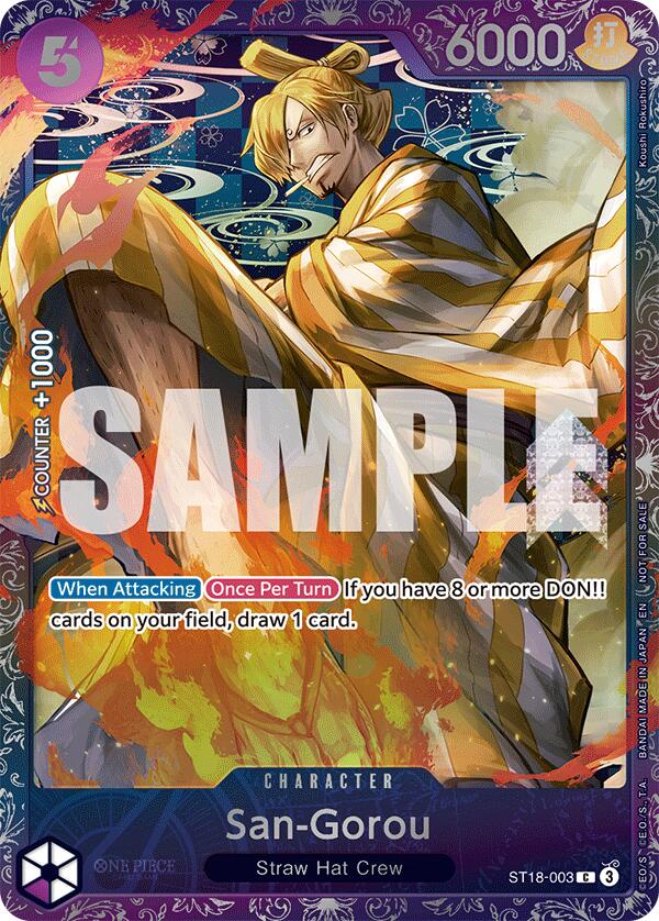 San-Gorou (Treasure Cup 2025) [One Piece Promotion Cards] | Rock City Comics