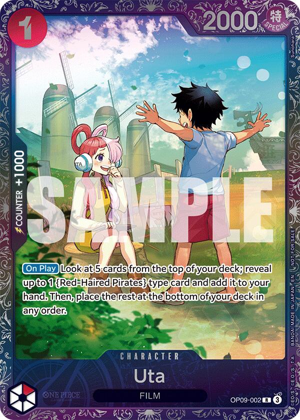 Uta (Treasure Cup 2025) [One Piece Promotion Cards] | Rock City Comics