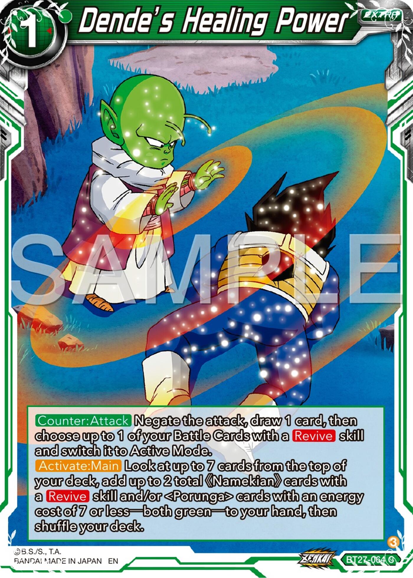 Dende's Healing Power (BT27-064) [History of Z] | Rock City Comics