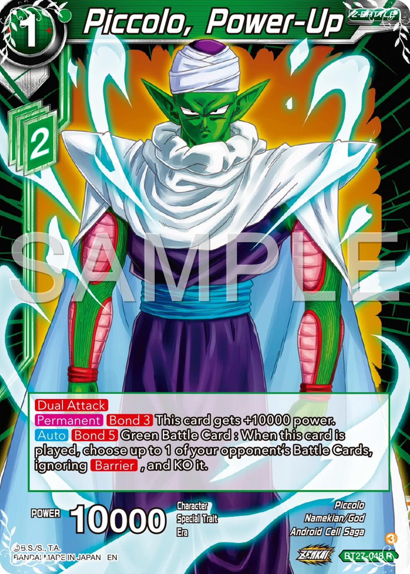 Piccolo, Power-Up (BT27-048) [History of Z] | Rock City Comics