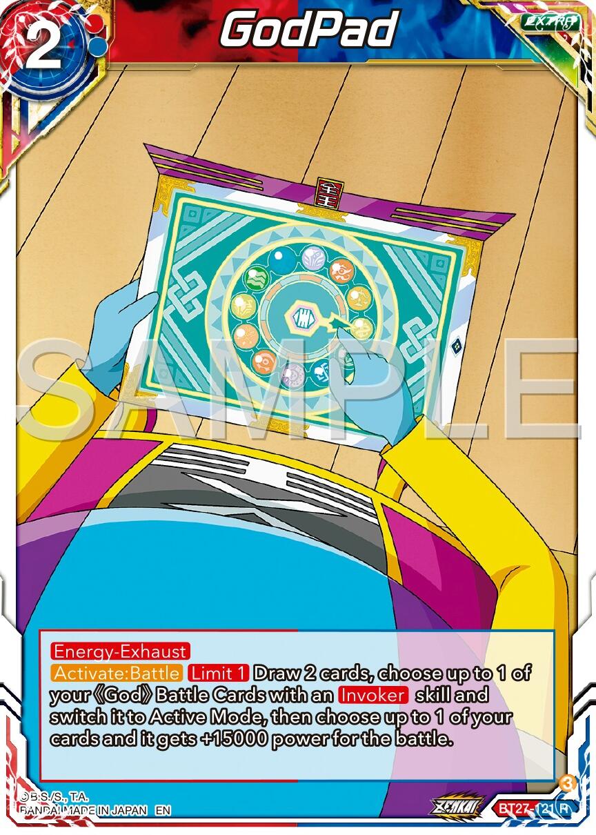 GodPad (BT27-121) [History of Z] | Rock City Comics