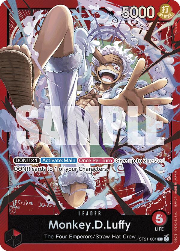 Monkey.D.Luffy [Starter Deck EX: Gear 5] | Rock City Comics
