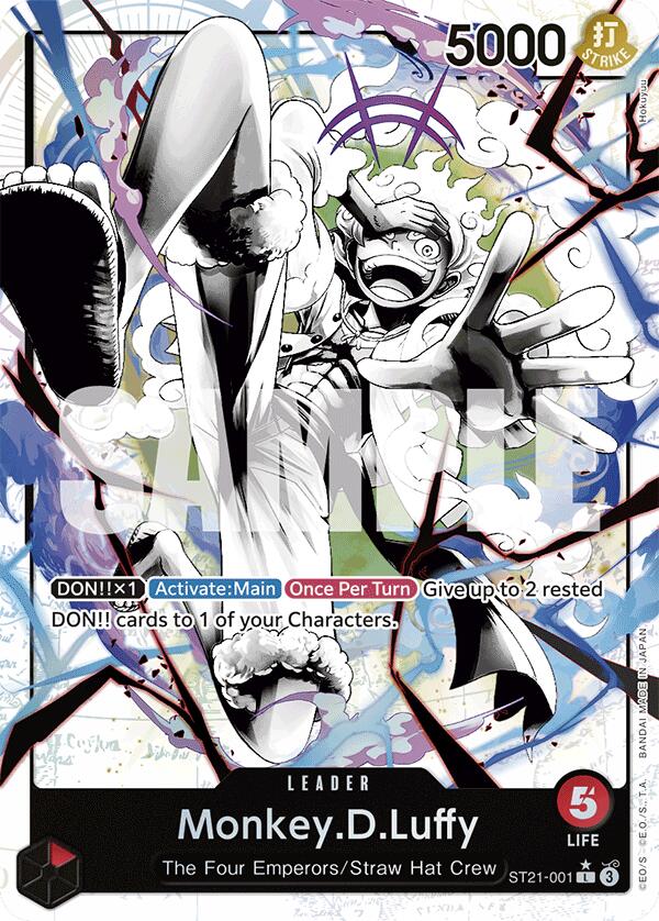 Monkey.D.Luffy (Parallel) [Starter Deck EX: Gear 5] | Rock City Comics