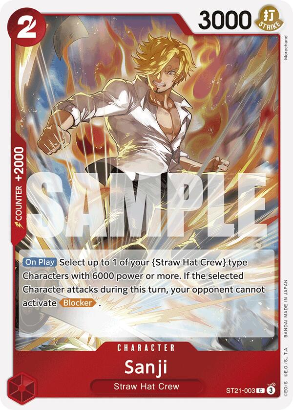 Sanji [Starter Deck EX: Gear 5] | Rock City Comics