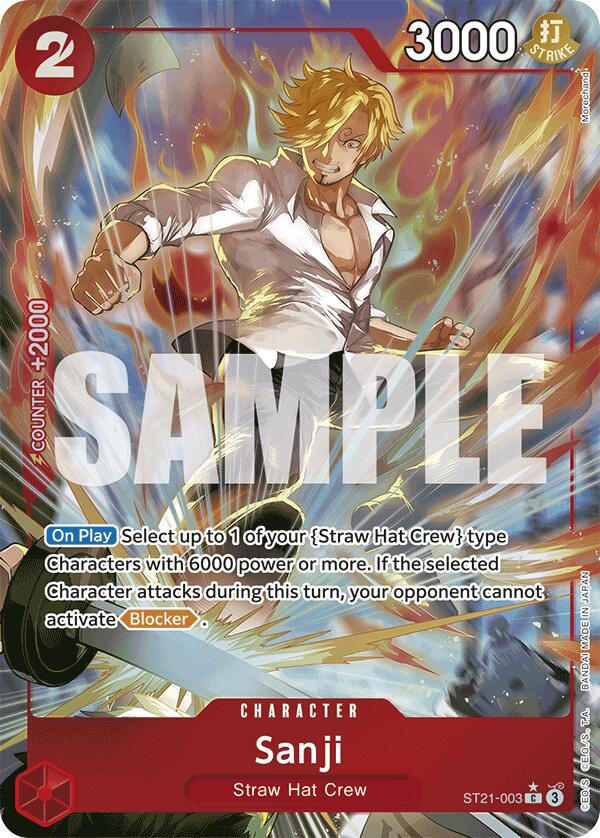 Sanji (Parallel) [Starter Deck EX: Gear 5] | Rock City Comics