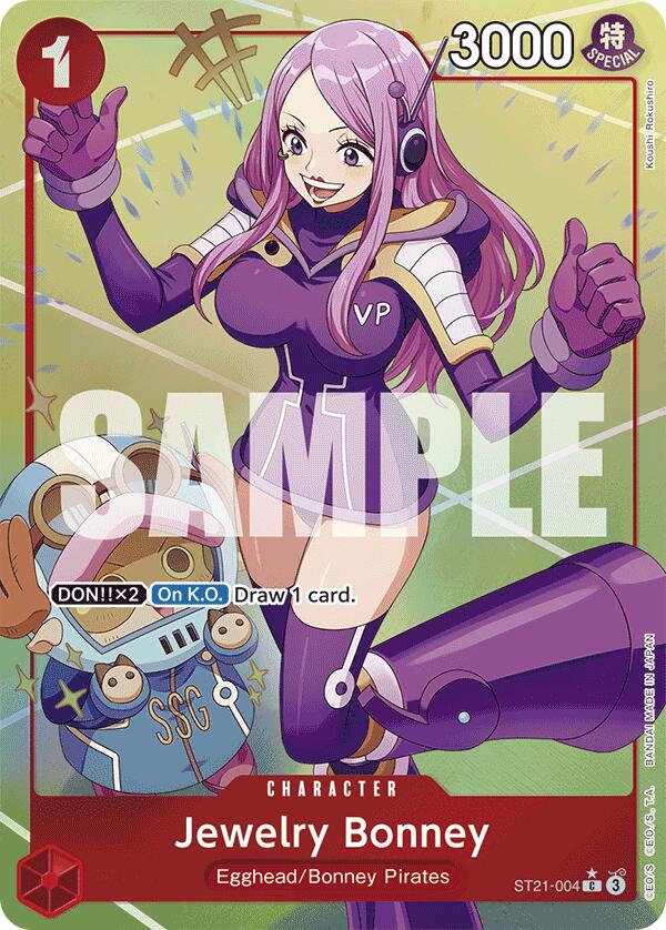 Jewelry Bonney (Parallel) [Starter Deck EX: Gear 5] | Rock City Comics