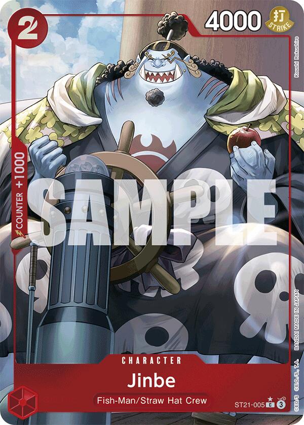 Jinbe (Parallel) [Starter Deck EX: Gear 5] | Rock City Comics