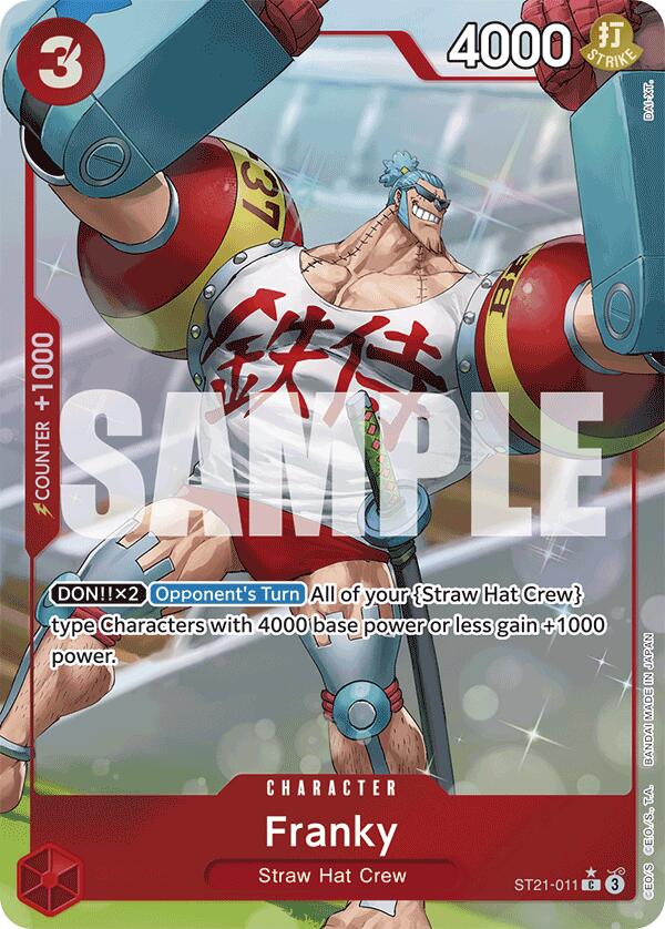 Franky (Parallel) [Starter Deck EX: Gear 5] | Rock City Comics
