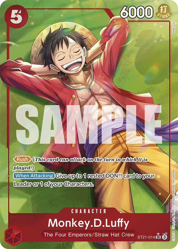 Monkey.D.Luffy (Parallel) [Starter Deck EX: Gear 5] | Rock City Comics