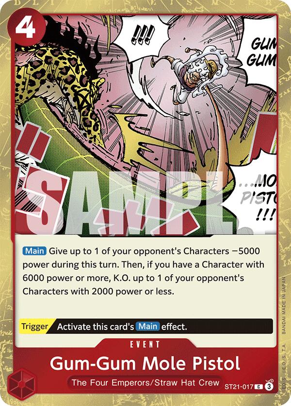 Gum-Gum Mole Pistol [Starter Deck EX: Gear 5] | Rock City Comics