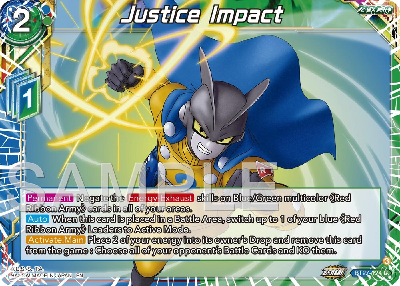 Justice Impact (BT27-124) [History of Z] | Rock City Comics