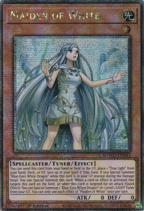 Maiden of White (Quarter Century Secret Rare) [SDWD-EN041] Quarter Century Secret Rare | Rock City Comics