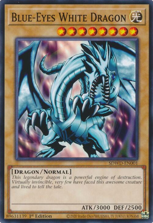 Blue-Eyes White Dragon [SDWD-EN001] Common | Rock City Comics