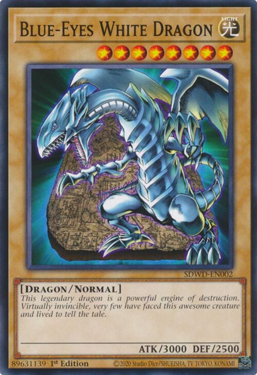 Blue-Eyes White Dragon [SDWD-EN002] Common | Rock City Comics