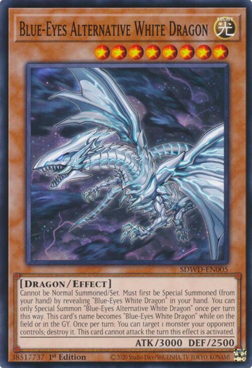 Blue-Eyes Alternative White Dragon [SDWD-EN005] Common | Rock City Comics