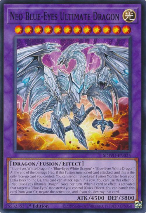 Neo Blue-Eyes Ultimate Dragon [SDWD-EN035] Common | Rock City Comics