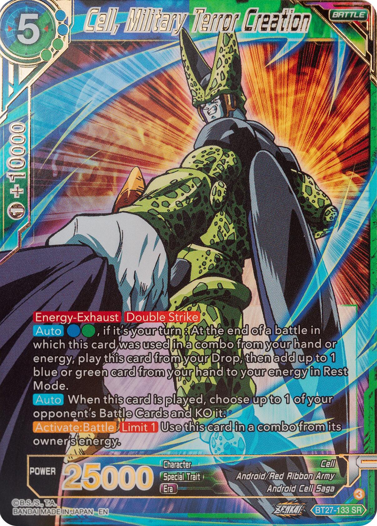 Cell, Military Terror Creation (BT27-133) [History of Z] | Rock City Comics