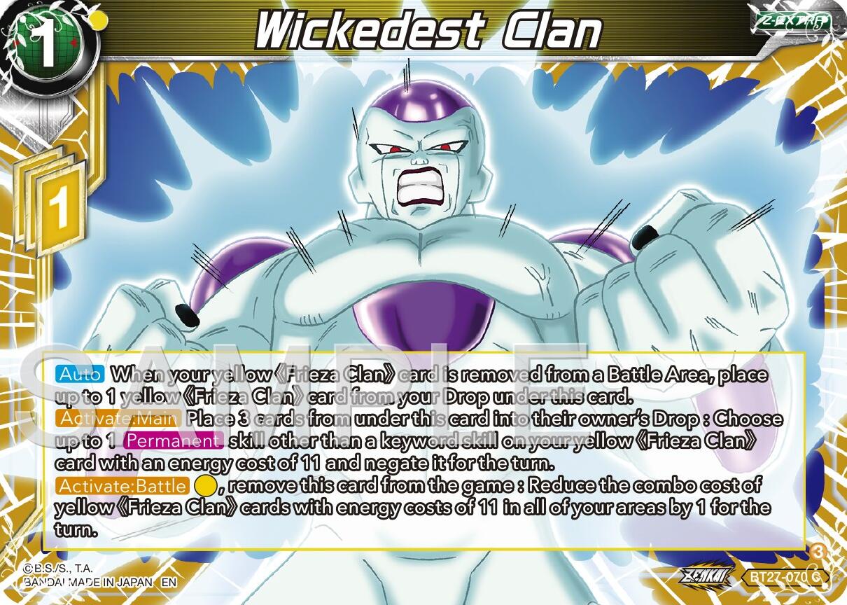 Wickedest Clan (BT27-070) [History of Z] | Rock City Comics