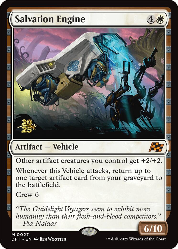 Salvation Engine [Aetherdrift Prerelease Promos] | Rock City Comics