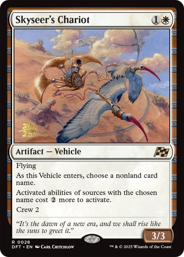 Skyseer's Chariot [Aetherdrift Prerelease Promos] | Rock City Comics