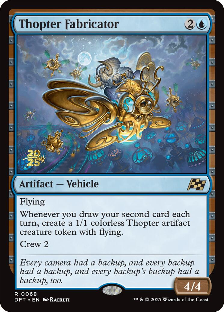 Thopter Fabricator [Aetherdrift Prerelease Promos] | Rock City Comics