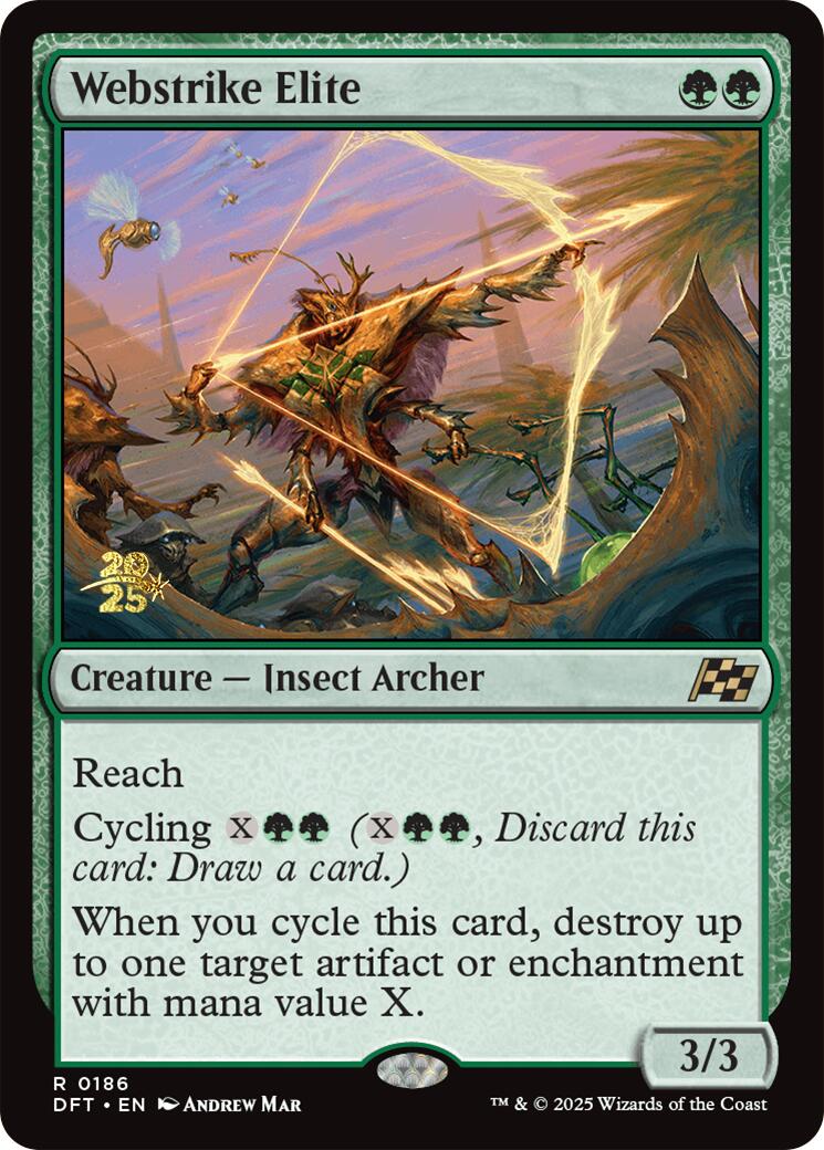 Webstrike Elite [Aetherdrift Prerelease Promos] | Rock City Comics