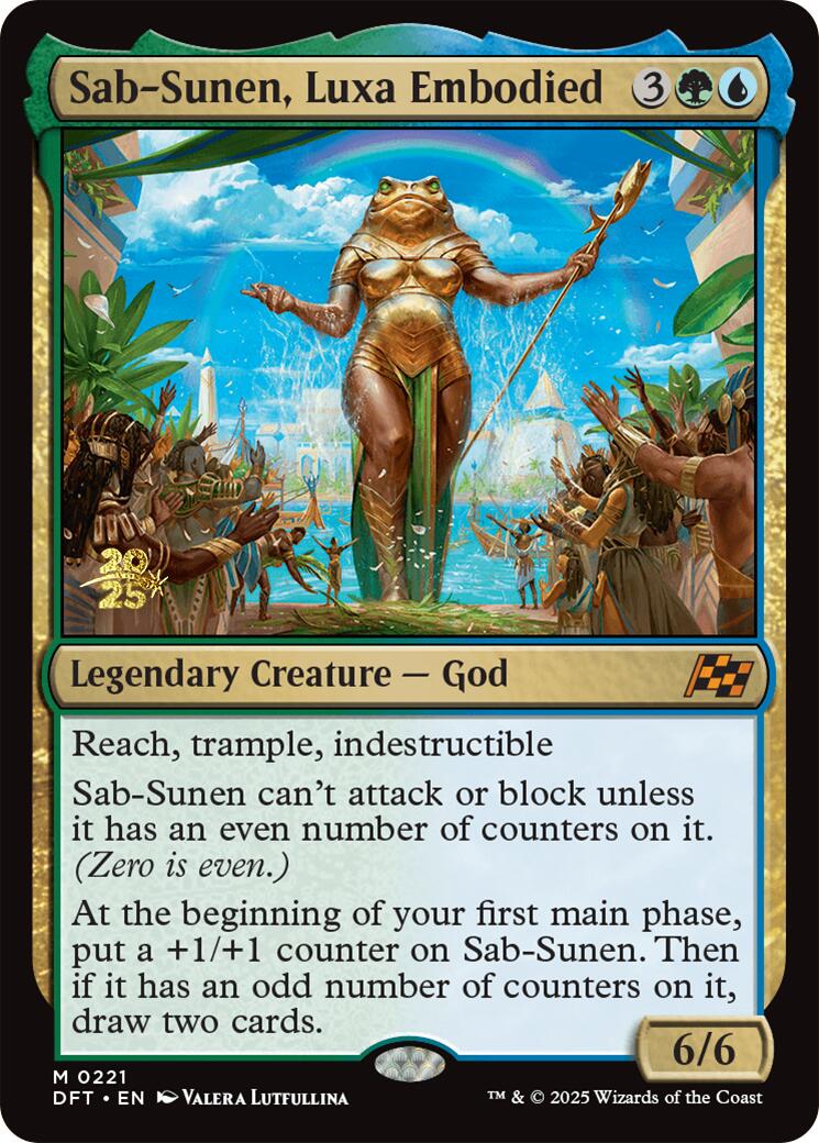 Sab-Sunen, Luxa Embodied [Aetherdrift Prerelease Promos] | Rock City Comics