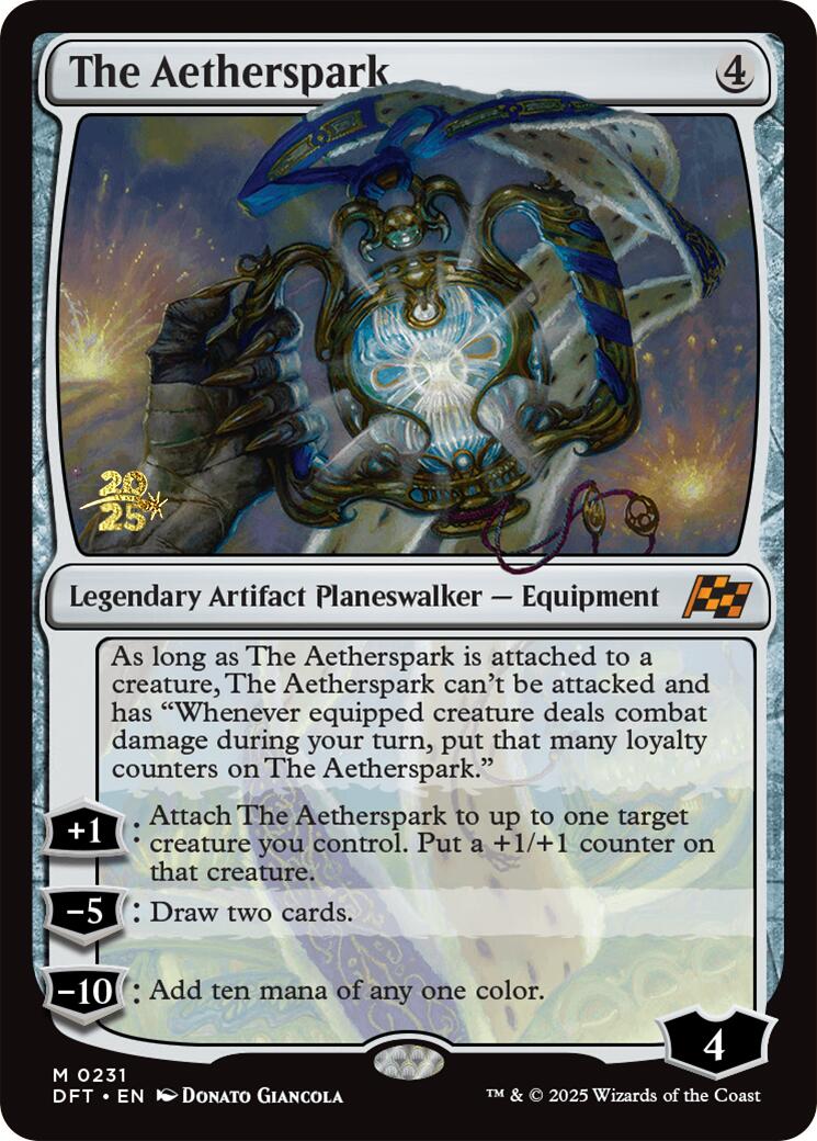 The Aetherspark [Aetherdrift Prerelease Promos] | Rock City Comics