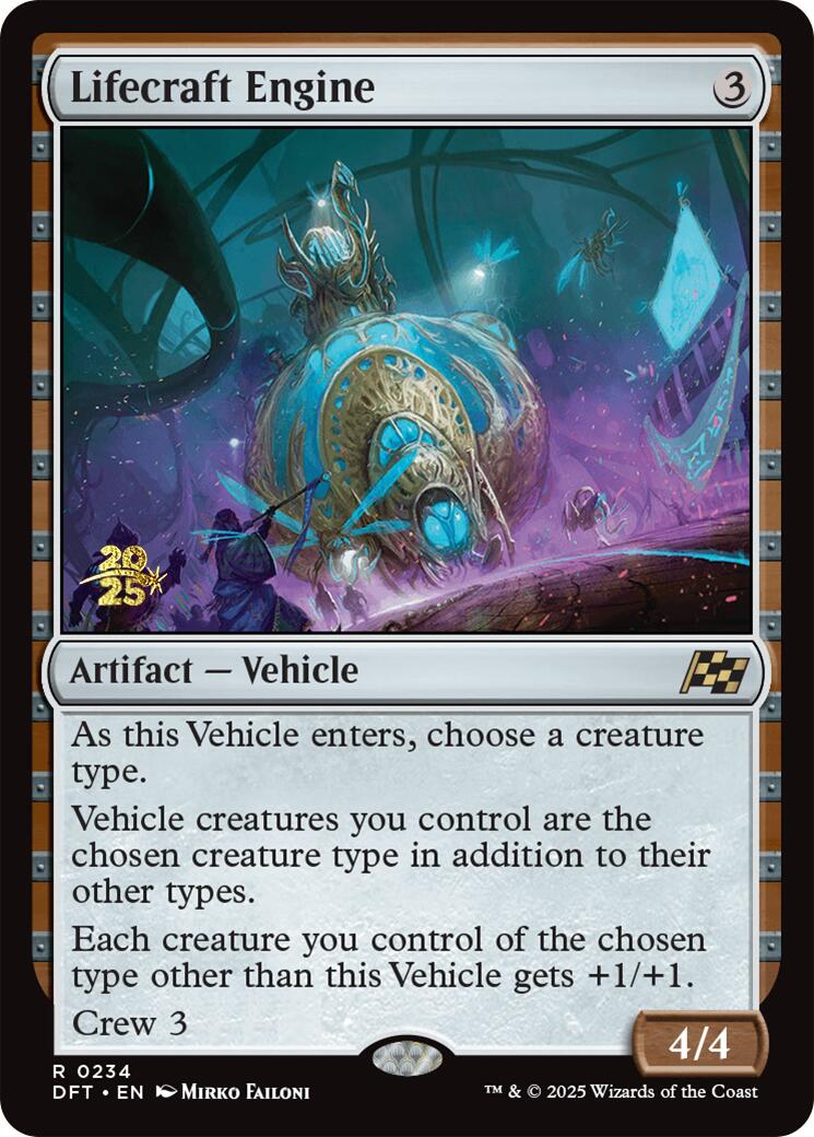 Lifecraft Engine [Aetherdrift Prerelease Promos] | Rock City Comics