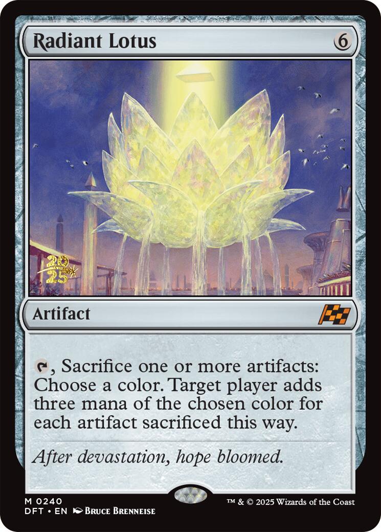 Radiant Lotus [Aetherdrift Prerelease Promos] | Rock City Comics