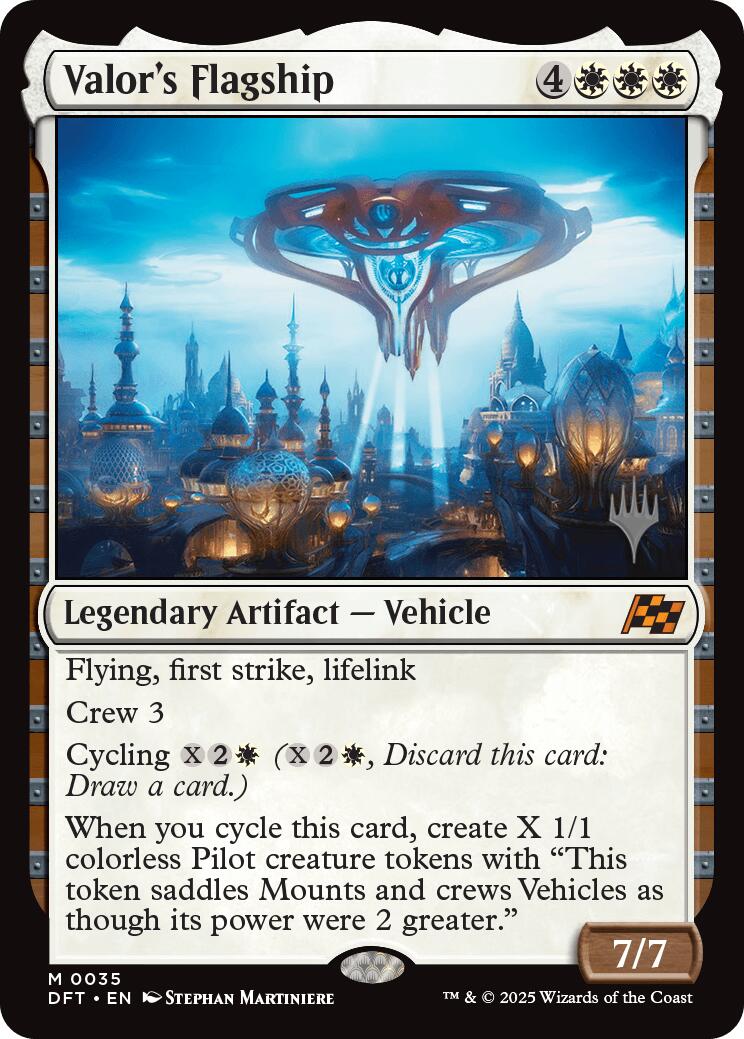 Valor's Flagship [Aetherdrift Promos] | Rock City Comics