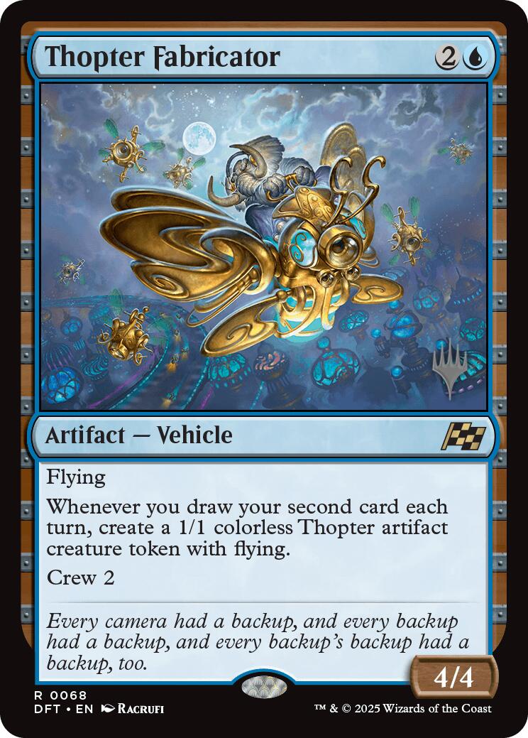 Thopter Fabricator [Aetherdrift Promos] | Rock City Comics