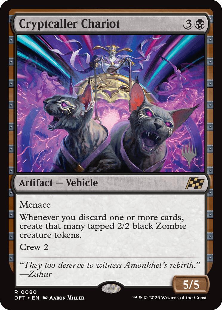 Cryptcaller Chariot [Aetherdrift Promos] | Rock City Comics