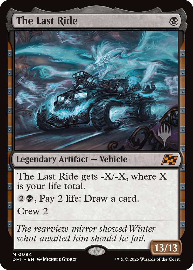 The Last Ride (Promo Pack) [Aetherdrift Promos] | Rock City Comics