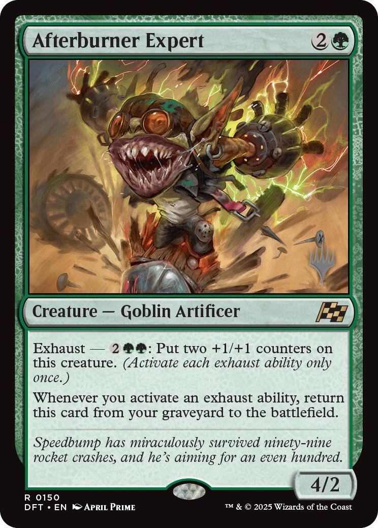 Afterburner Expert (Promo Pack) [Aetherdrift Promos] | Rock City Comics