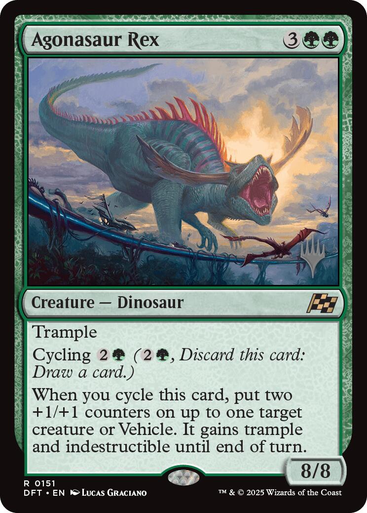 Agonasaur Rex [Aetherdrift Promos] | Rock City Comics