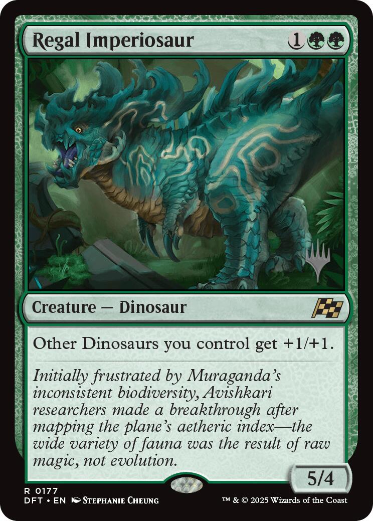 Regal Imperiosaur [Aetherdrift Promos] | Rock City Comics