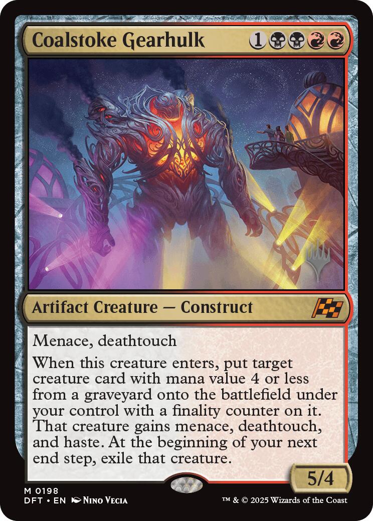 Coalstoke Gearhulk (Promo Pack) [Aetherdrift Promos] | Rock City Comics