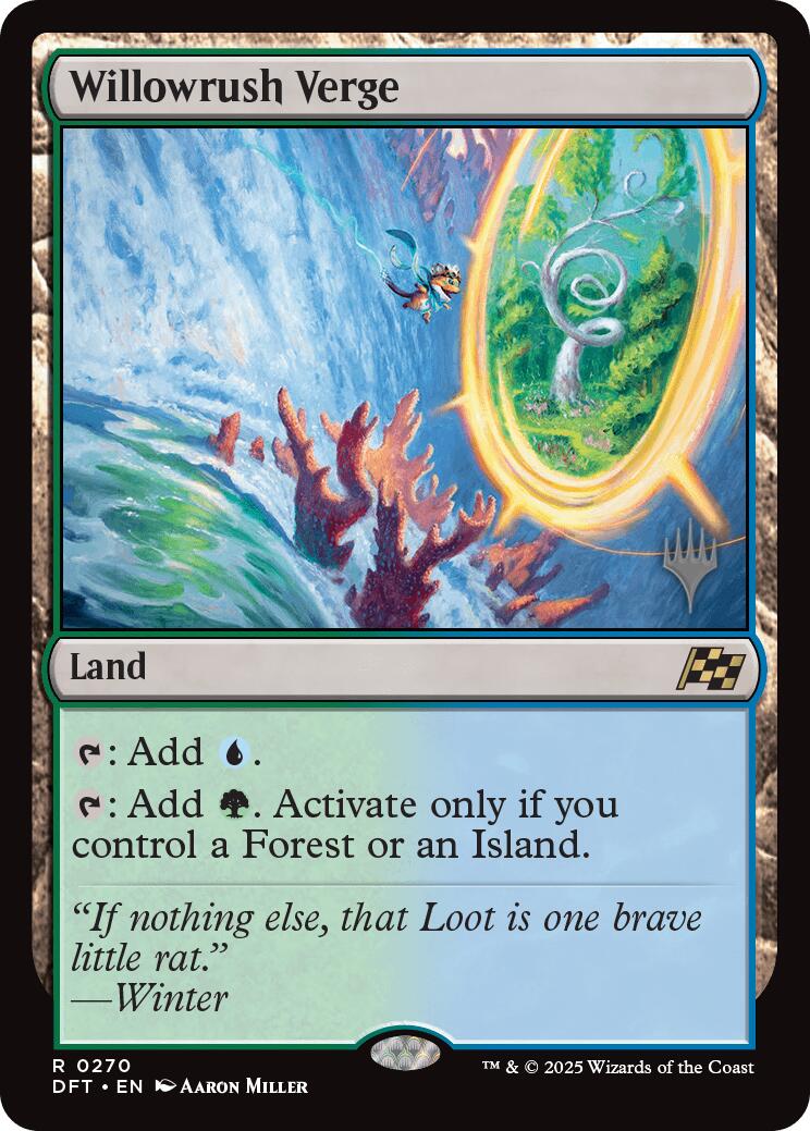 Willowrush Verge (Promo Pack) [Aetherdrift Promos] | Rock City Comics