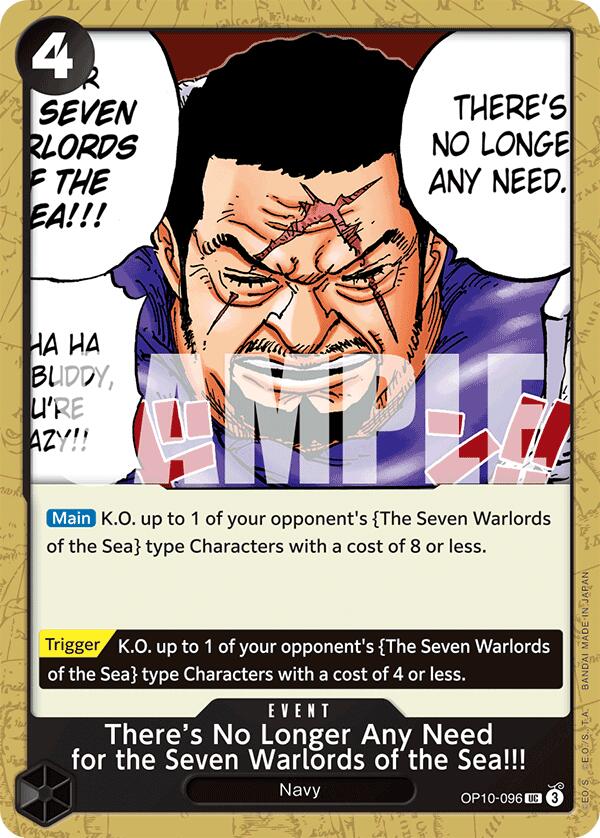There's No Longer Any Need for the Seven Warlords of the Sea!!! [Royal Blood] | Rock City Comics