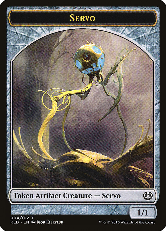 Servo Token (004/012) [Kaladesh Tokens] | Rock City Comics